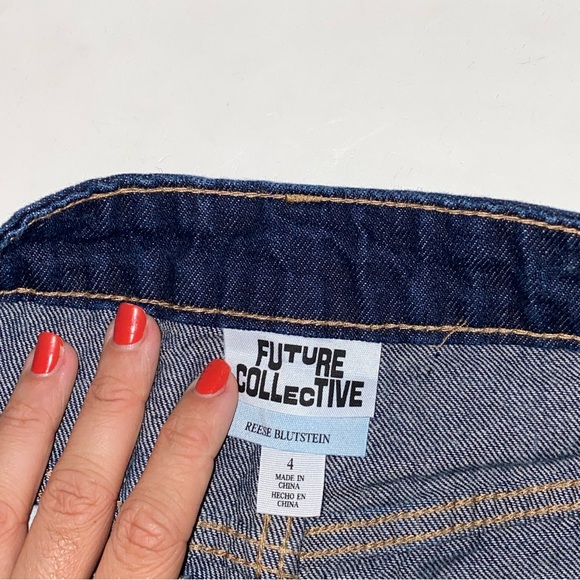 Future Collective High Rise Flare Jeans - Picture 4 of 4